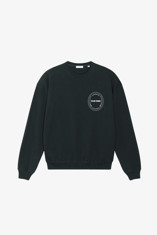 Black AW23 Oversized Sweatshirt