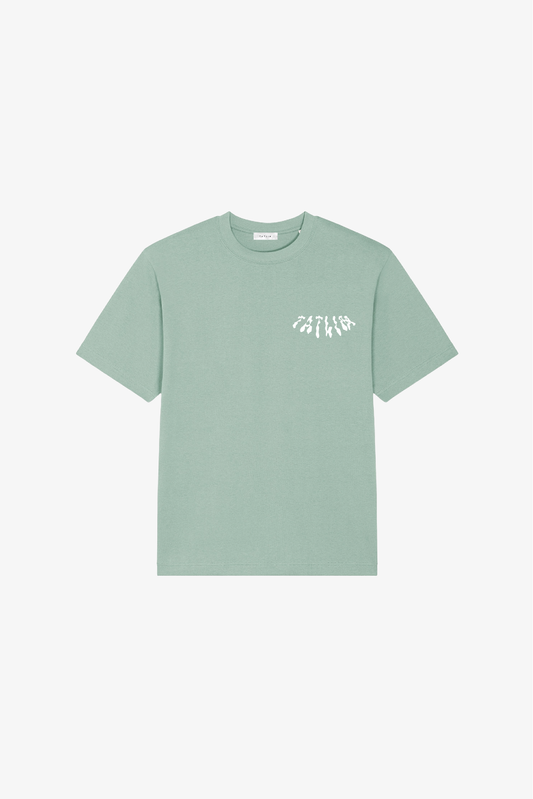 Sage Green Tatlim Drip T Shirt