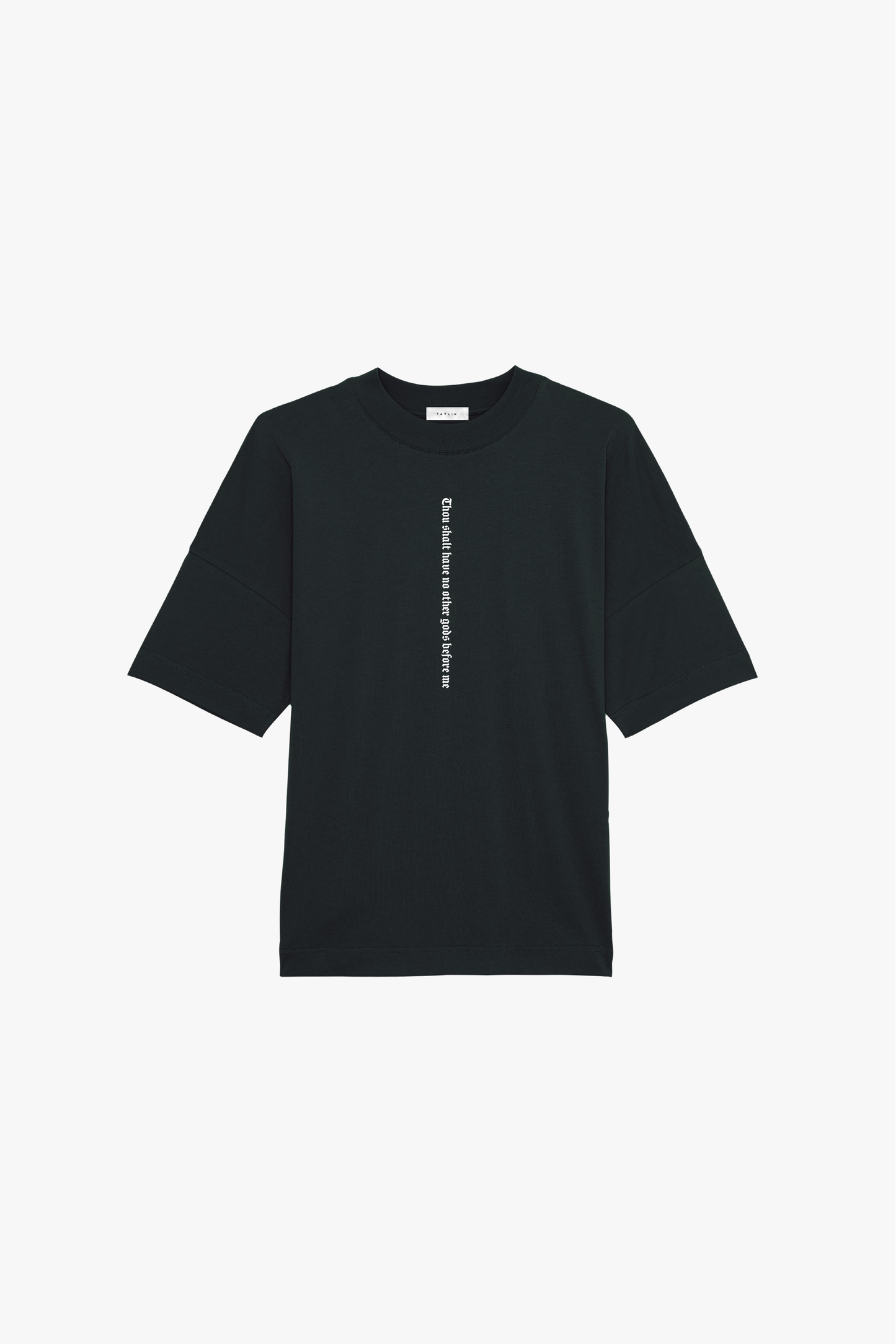 Black Oversized 10 C's T Shirt